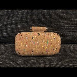 I.N.C. International Concepts Cork Clutch Bag